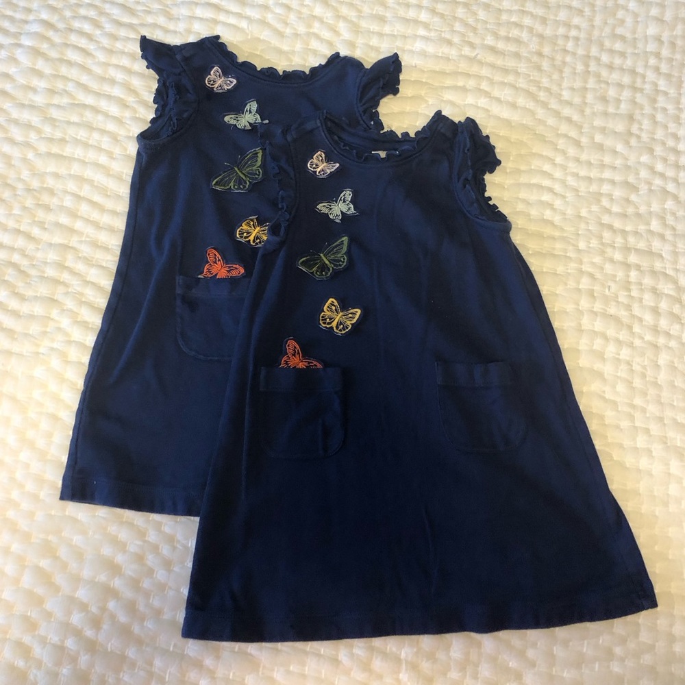 Hanna Anderson Twin Butterfly Dress